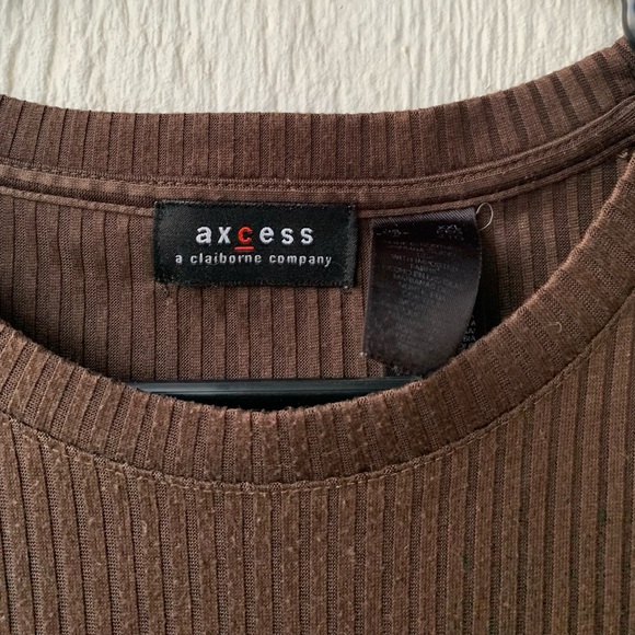 Axcess Shirts Mens Short Sleeve Brown Shirt Xxl 5 Poshmark